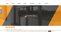 Desktop Screenshot of dark-roll.pl