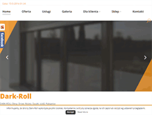 Tablet Screenshot of dark-roll.pl